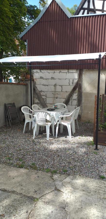 Lutzes Ferienhaus Knittelsheim Buitenkant foto